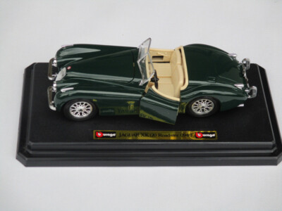 Burago Jaguar XK  120 Roadster (1948)  Auto Modell 1:24,  OVP, Grün
