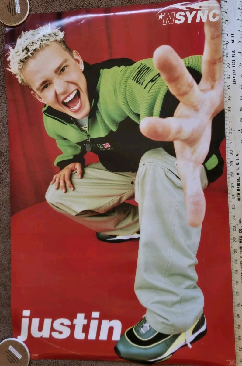 Vintage NSYNC 1998 Winterland Poster Justin Timberlake 22x34 | eBay