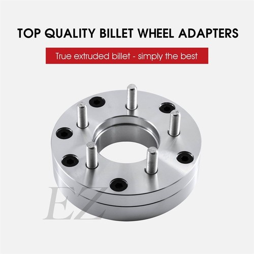 2 Wheel Adapters 4 Lug 4.25 To 5 Lug 4.5 Spacer 4x4.25/5x4.5 1.75" - Picture 2 of 6