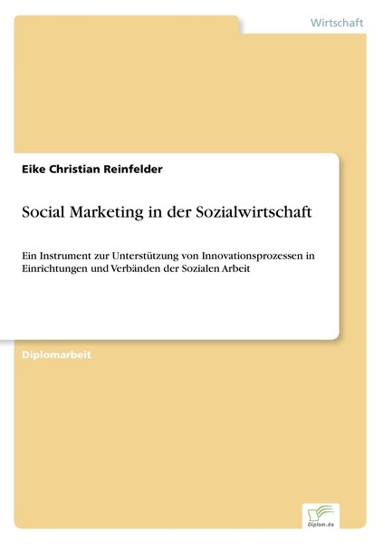 Social Marketing In Der Sozialwirtschaft Eike Christian Reinfelder-image