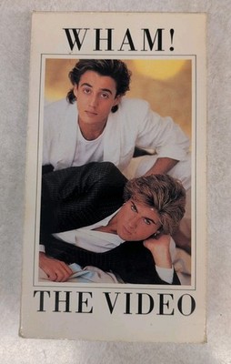 WHAM! The Video (VHS 1985) GEORGE MICHAEL Wake Me Up Before You Go-Go *B2G1 FREE
