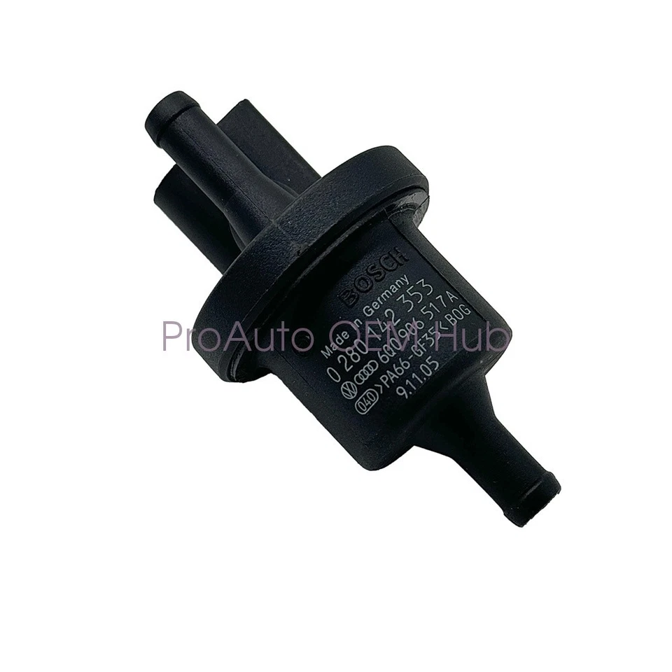 BOSCH Vapor Canister Purge Valve OEM For VW Jetta Beetle AUDI A4 A8L TT quattro - Imagem 2 de 4