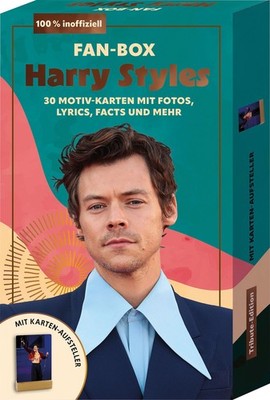 Fan-Box Harry Styles 30 Motiv-Karten mit Fotos, Lyrics, Facts und mehr I mit ...