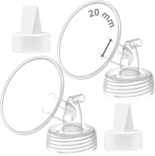 Maymom 20mm Flanges  Duckbill Valves Compatible with Spectra S1 S2 S9 Plus