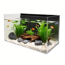 17.7 X 9.4 X 9.6" 7 Gallon Premium Clear Acrylic Fish Tank