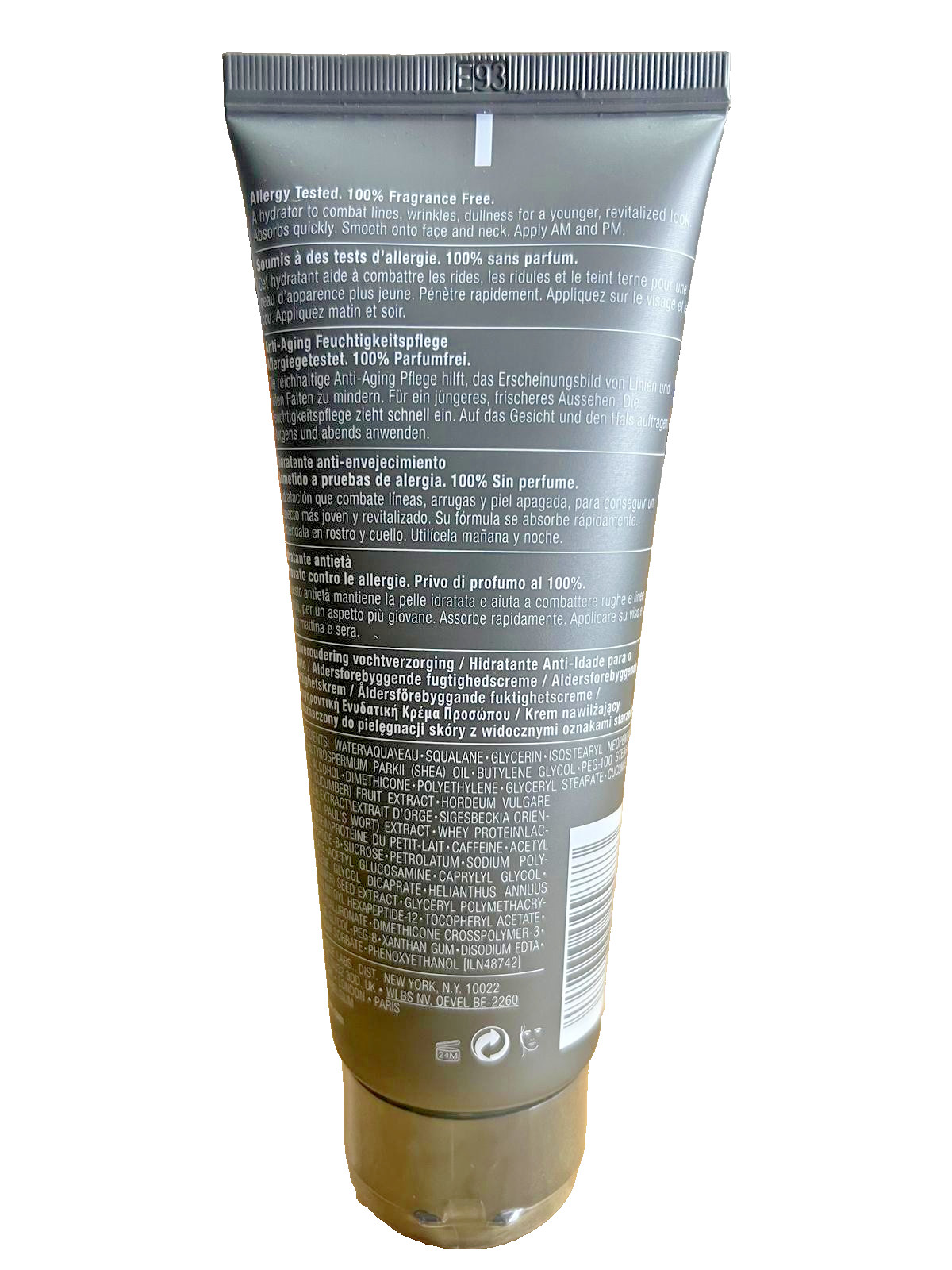 Clinique For Men Anti-Aging Moisturizer with Hyaluronic Acid 3.4 fl oz / 100 ml