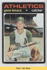 1971 Topps Gene Tenace #338 READ m5x