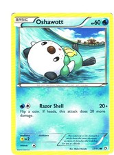 Oshawott Common Legendary Treasures 37/113 MP on eBay