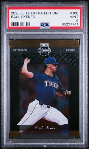 2023 Elite Extra Edition Paul Skenes # 160 PSA 9 Mint LSU Tigers Pirates #1 Pick