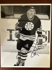 Boston Bruins Team USA Dave Christian Autographed 8x10” Photo