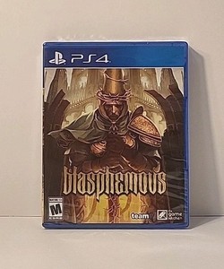 Blasphemous デラックス Edition Playstation 4 PS4 With Map And