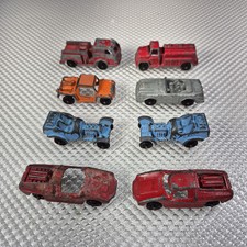 Tootsie Toy Lot FIAT Pumper Firetruck Mercedes BAJA Runabout Vintage U.S.A Toys