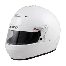 Zamp Helmet H770001L; RZ-56 Large Full Face White Snell SA2020