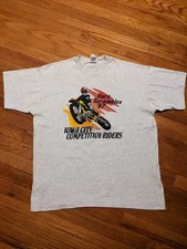 Vintage 90s FOTL Men's Iowa City Motocross BMW Promo T-shirt sz XL