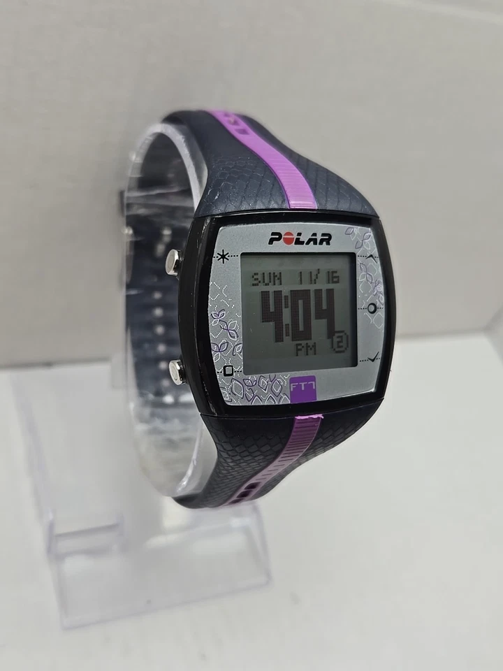 Reloj Polar FT7 Monitor de Ritmo Cardíaco Púrpura Solo Batería Nueva Foto 3 de 4