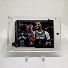 2025-26 Topps NAZ REID GOLDEN MIRROR With ANTHONY EDWARDS SSP Timberwolves
