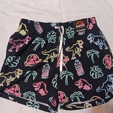 Chubbies Men's Swim Trunks Size Medium 5.5  inseam The Roaring Times Jurassic