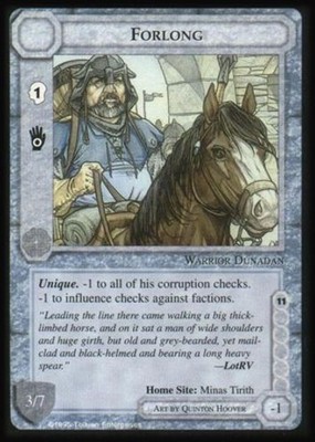 Forlong - The Wizards - Limited - Middle-Earth CCG