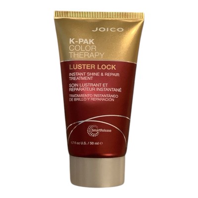 K-PAK Color Therapy Luster Lock Instant Shine & Repair  1.7 oz TRAVEL SIZE New!