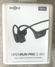 Shokz OpenRun Pro 2 Mini - Hybrid Bone Conduction Headphones - S821, Black, Mini