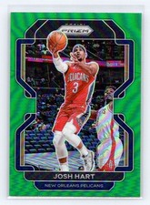2021-22 Panini Prizm Green #48 Josh Hart New Orleans Pelicans