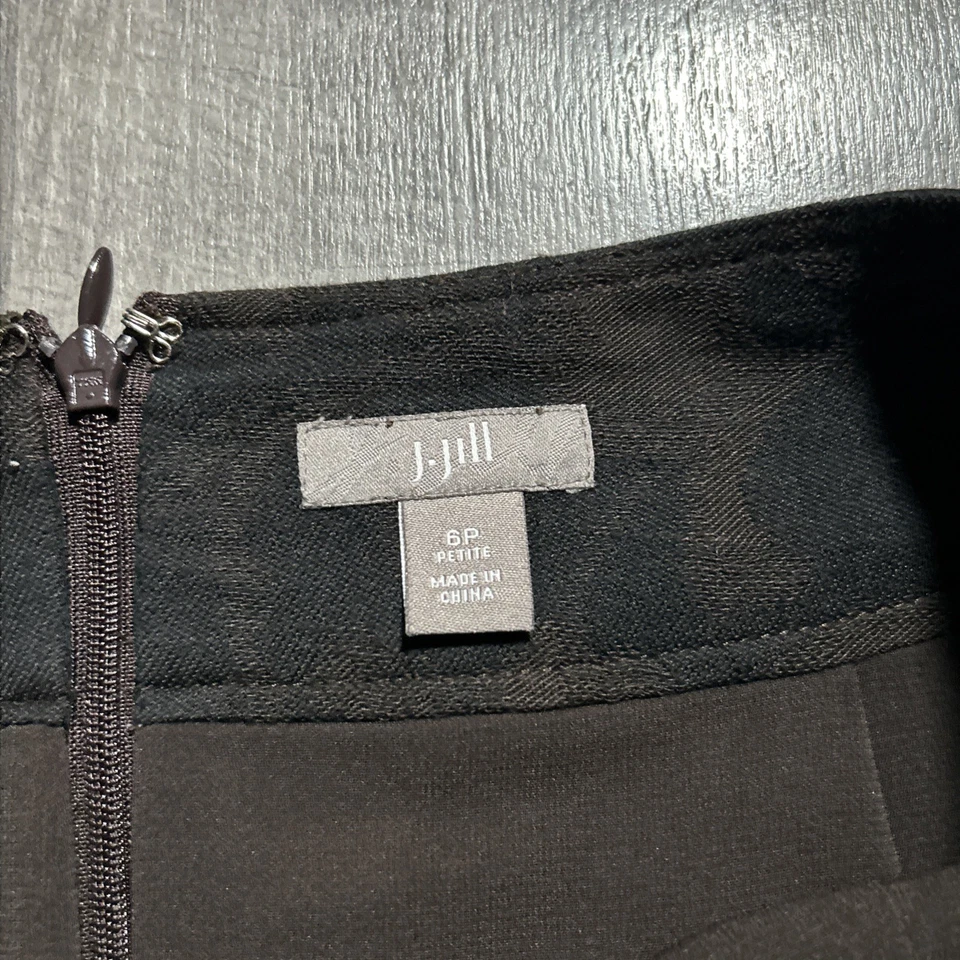 J. Jill Women’s 6P Wool Blend A Line Skirt A22 - Image 2 of 4