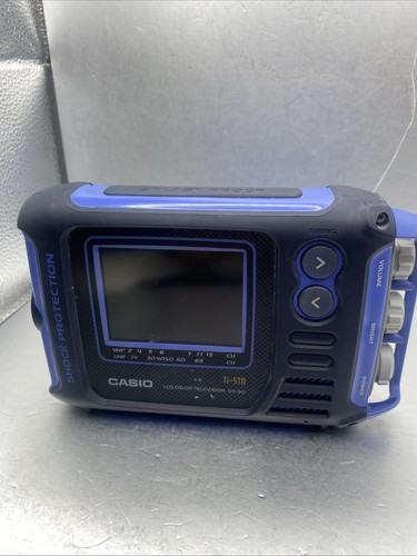 Casio SY30 LCD Color Television SY30B Works with AV In G3D for parts ...