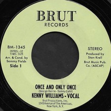 Kenny Williams - Once And Only Once, 7
