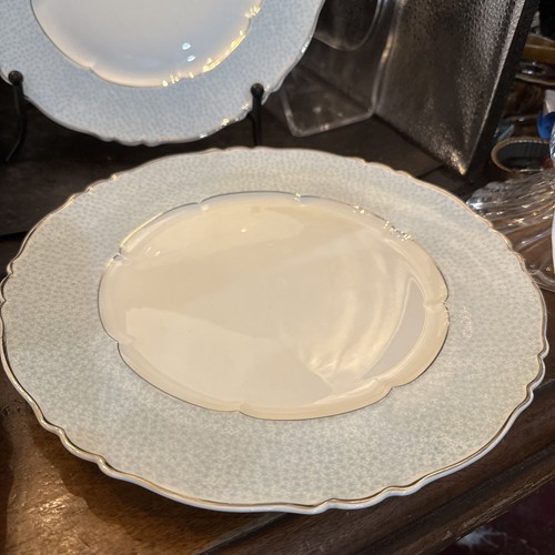 Haviland Limoges Galaxy Pattern Set 4 Dinner Plates 10 1/2 In - Picture 5 of 10