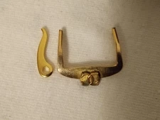 Vintage GUCCI WATCH  BUCKLE CLASP 14mm SWISS  GOLD Plated 