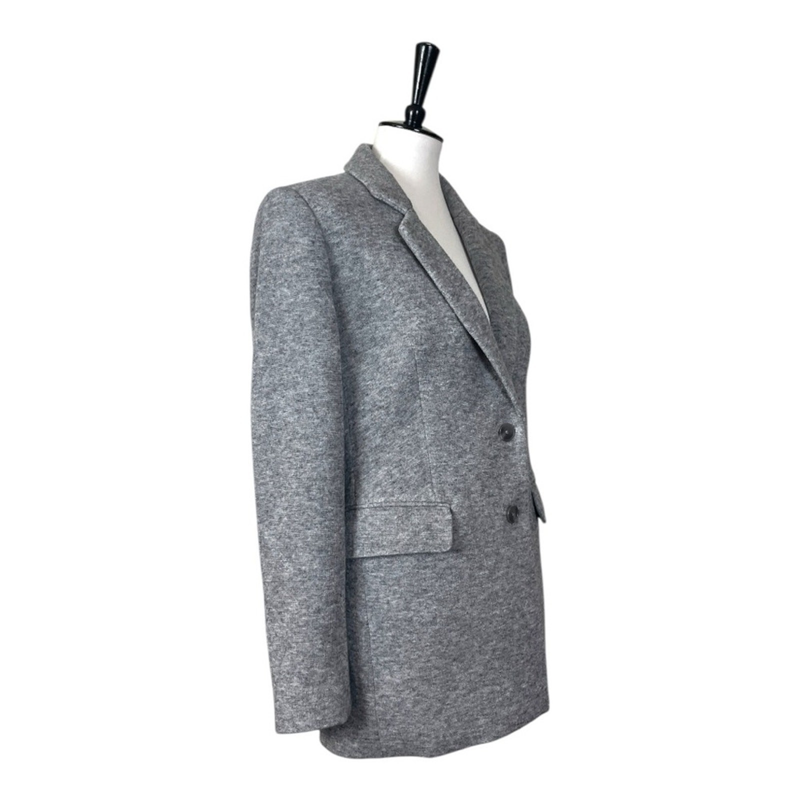 Express Long Blazer Soft Knit Two Button Pockets … - image 2