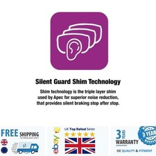 Brake Disc Pad Set PAD1462 For Ssangyong REXTON  KYRON  ACTYON 02-17 4841308050