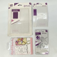 Crafters Companion Gemini 3D Embossing Folders/Die Spencely Photopolymer LOT