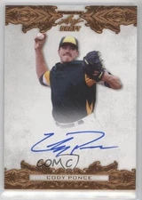 2015 Leaf Ultimate Draft Bronze Etched Foil Cody Ponce #BA-CP1 Auto