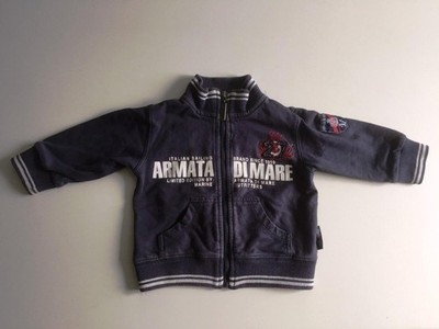 ARMATA DI MARE Jacke für Jungen Blau Cool Italian ab 6 Monaten Gr ca 74