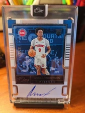 2023-24 Panini One And One Ausar Thompson #RA-AUT Rookie Autographs Auto 67/99 