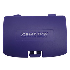 Game Boy Color GBC CGB-001 Replacement Door Battery Cover - Grape Purple