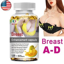 120 Breast Enhancement Pills, Natural Breast Growth Firming Lifting Capsules