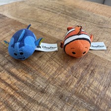 Disney TSUM TSUM Dory  Nemo 3.5" Mini Soft Plush Toy Set From FINDING DORY