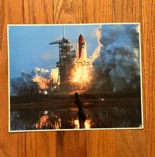 Vintage Challenger Launch Photo NASA Space Shuttle Collection 