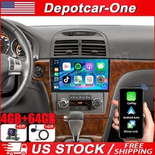 10.1 Car Radio Stereo For Saturn Aura 2007-2009 Android 13 Carplay Gps 464gb