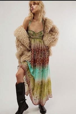 Free People Into The Nights Maxi Dress Size XS $298