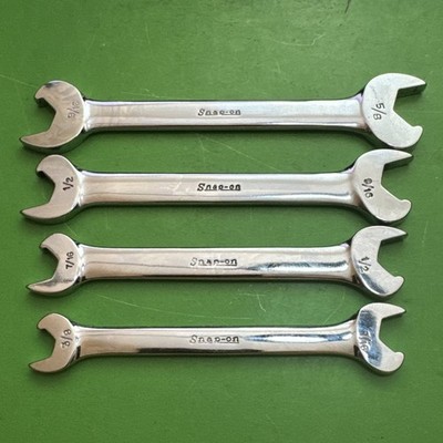 Snap-On USA 4 Piece SAE Speed Wrench Set MPN RS1214A, RS1416B, RS1618B, RS1820B