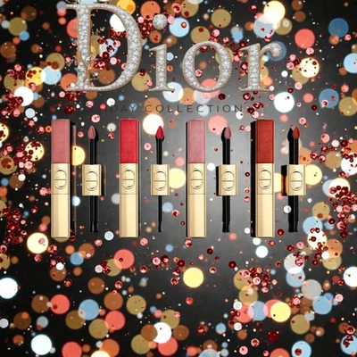 UNSPECIFIED Dior Rouge Dior Sequin Liquid Duo 747 Flame (Limited Edition)