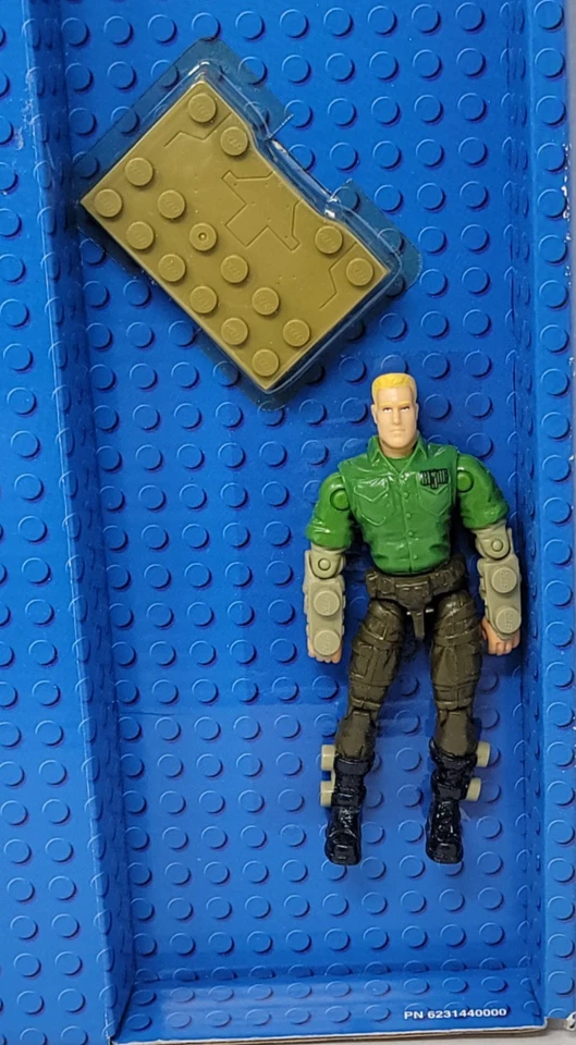 GI JOE vs Cobra BTR Armadillo Assault w/ Duke 2003 Action Building Set, Open Box - Image 3 of 4