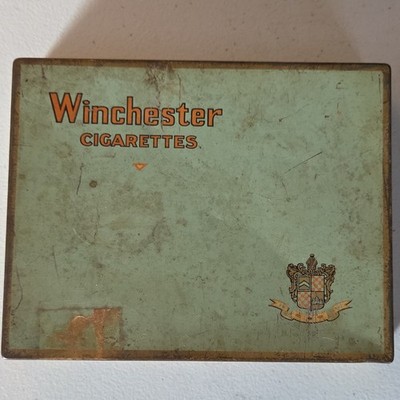 Winchester Cigarettes Collectible Tobacco Tin Imperial Tobacco Co. Canada