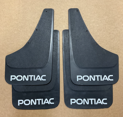 #ad Pontiac Firebird Mud Flaps Powerflow Set of Four; Used $180.00
