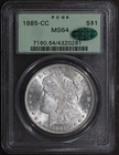 1885-CC (MS64 CAC) Morgan Silver Dollar $1 PCGS OGH - Lovely Key Date