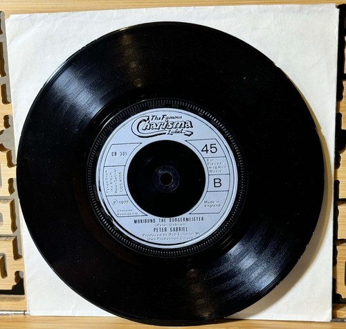 Peter Gabriel – Solsbury Hill Charisma – CB 301 Vinyl, 7", 45 RPM, Single - Picture 3 of 3