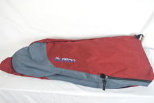 Classic Burton Snowboard Bag XL Red Gray Soft Board Carry Bag - Fits Up To 178cm
